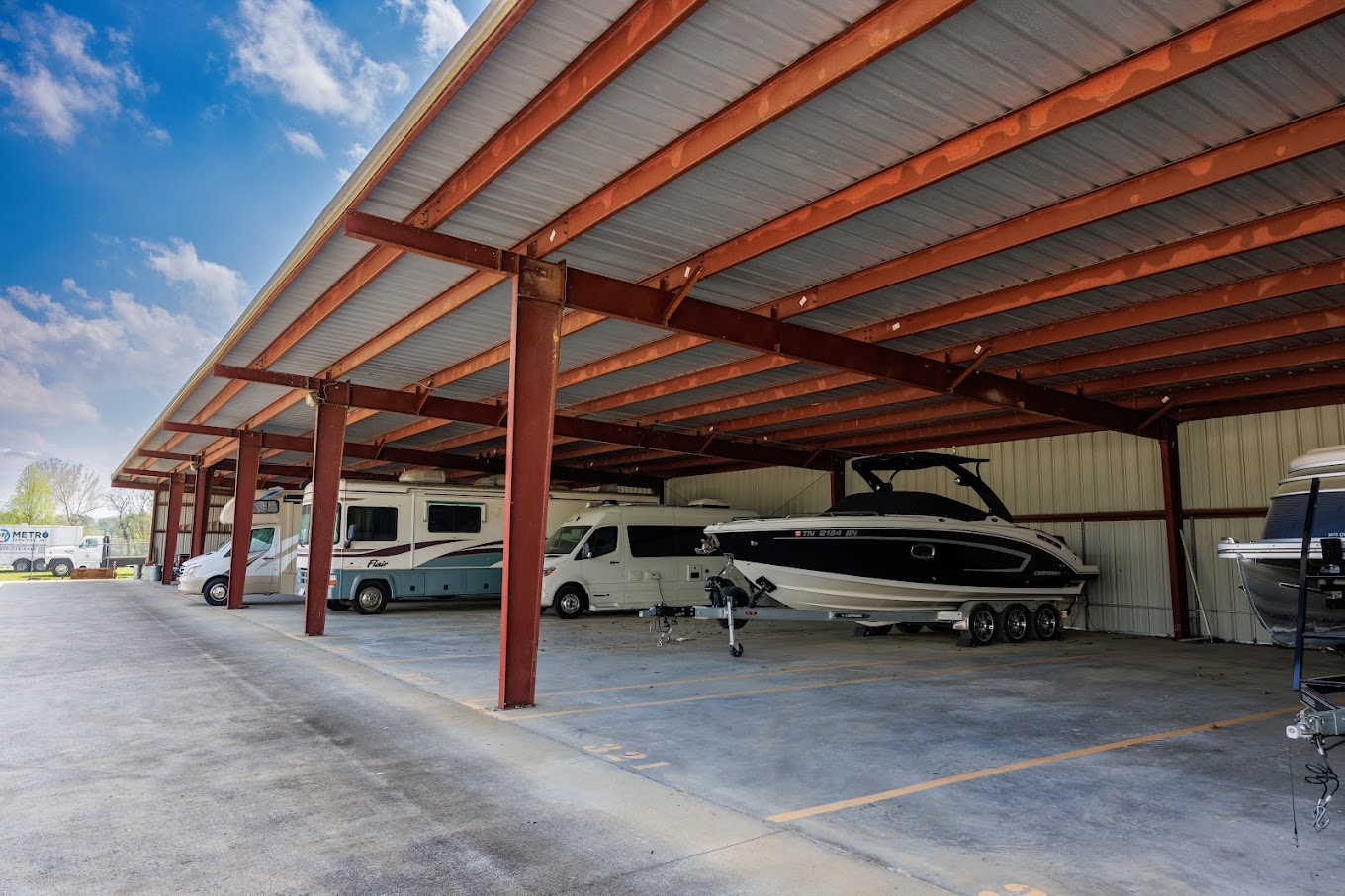 Covered RV Storage in Chattanooga, TN 